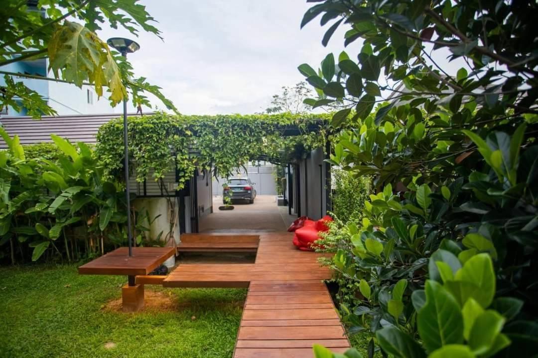 Nut & Non Pool Villa By Duangtham Ban Khlong Haeng Exteriör bild