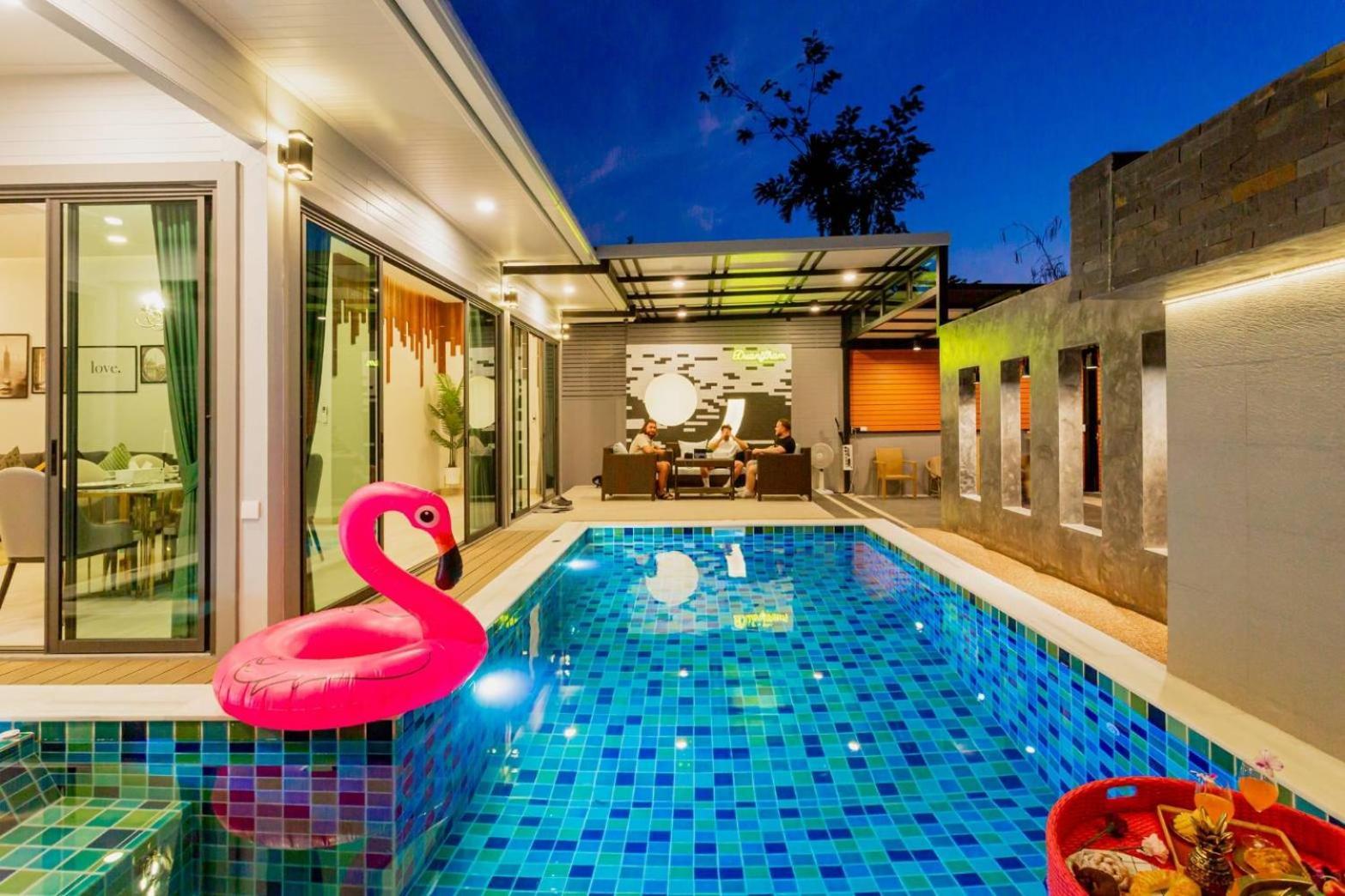 Nut & Non Pool Villa By Duangtham Ban Khlong Haeng Exteriör bild