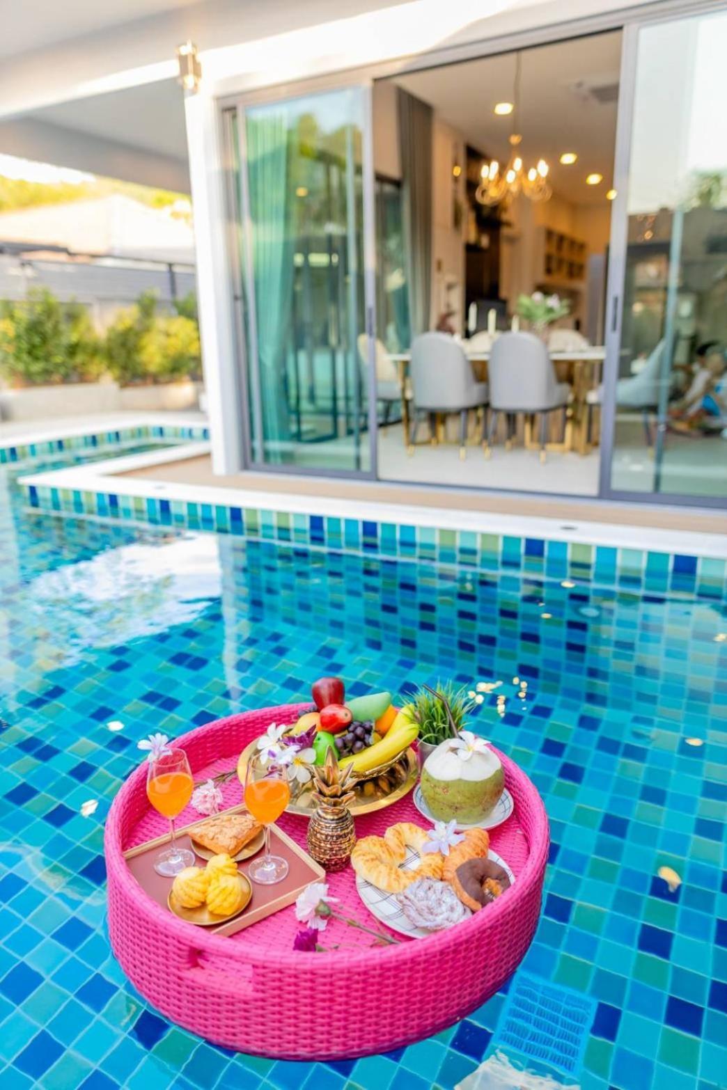 Nut & Non Pool Villa By Duangtham Ban Khlong Haeng Exteriör bild