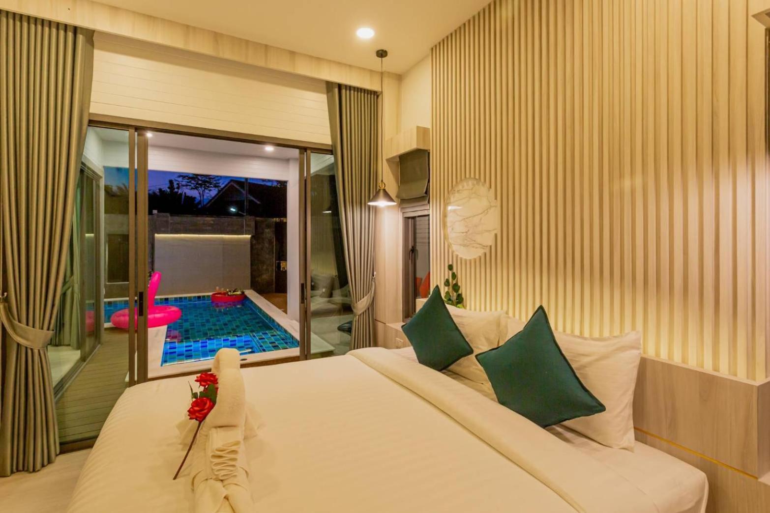 Nut & Non Pool Villa By Duangtham Ban Khlong Haeng Exteriör bild