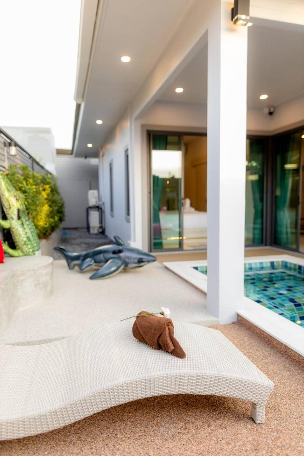Nut & Non Pool Villa By Duangtham Ban Khlong Haeng Exteriör bild