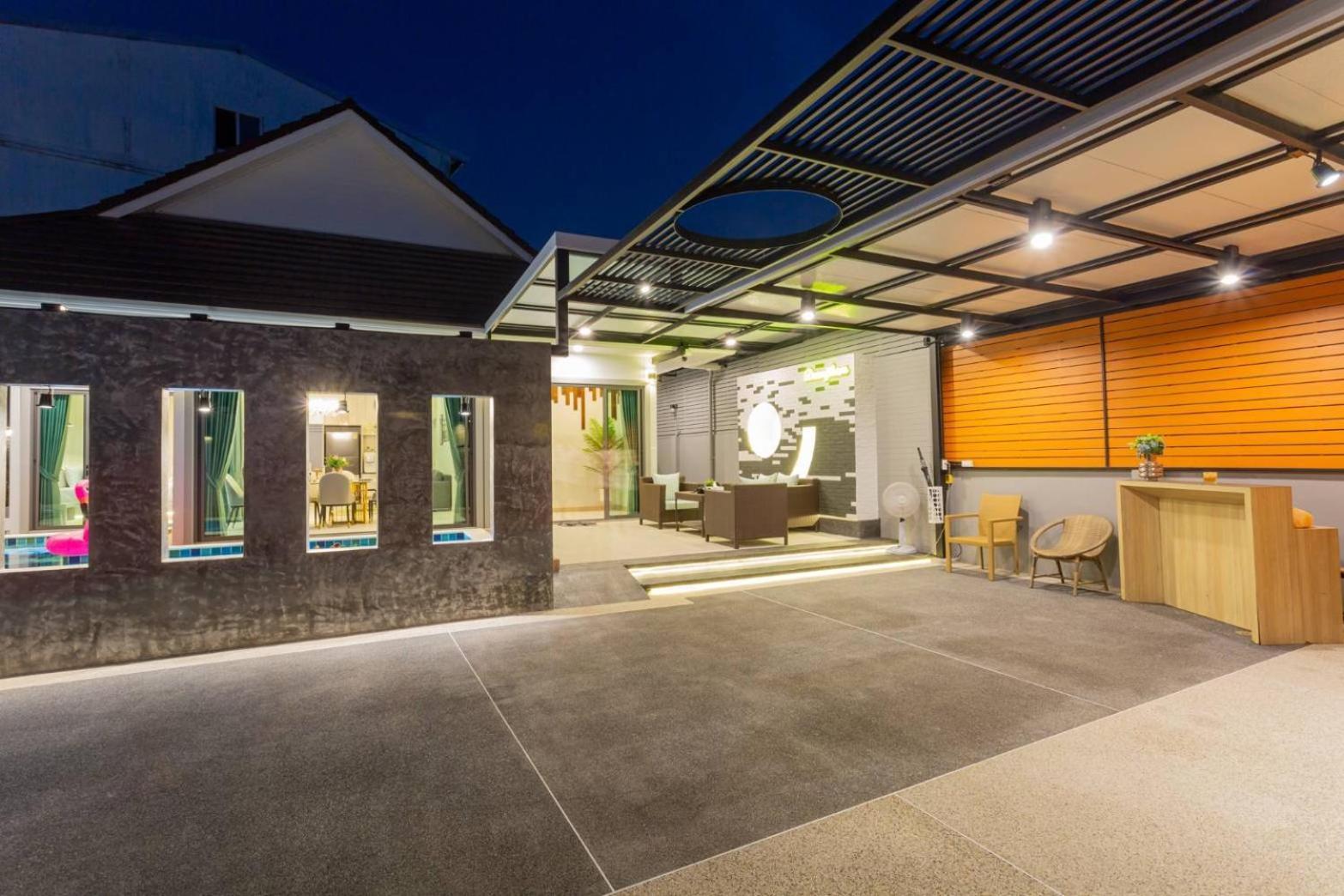 Nut & Non Pool Villa By Duangtham Ban Khlong Haeng Exteriör bild