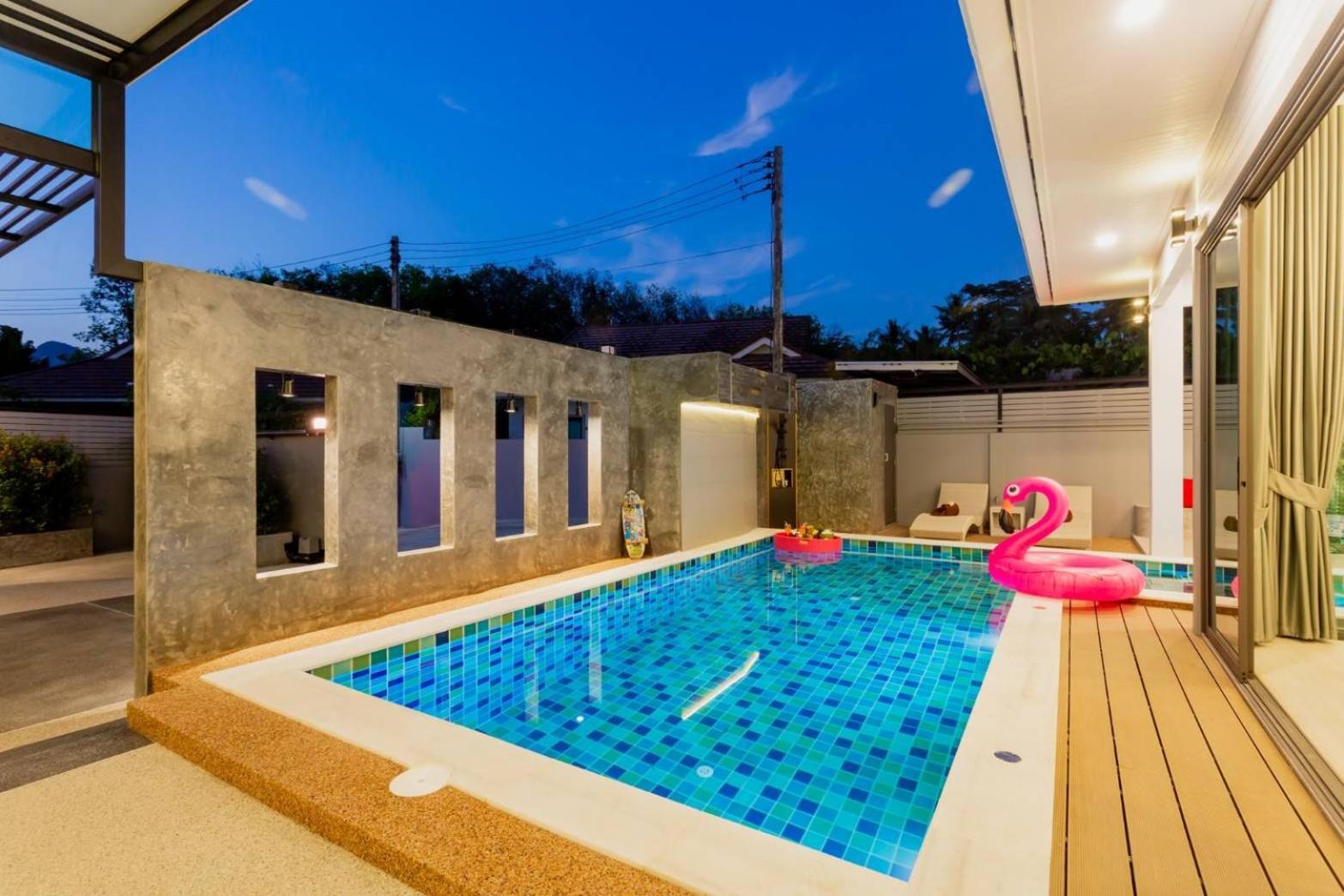Nut & Non Pool Villa By Duangtham Ban Khlong Haeng Exteriör bild
